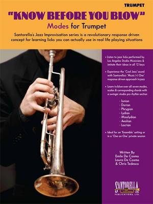 Book cover for Know Before You Blow - Jazz Modes for Trumpet