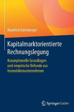 Cover of Kapitalmarktorientierte Rechnungslegung