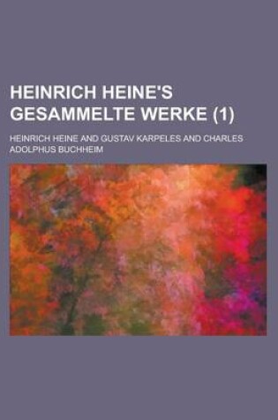 Cover of Heinrich Heine's Gesammelte Werke (1 )