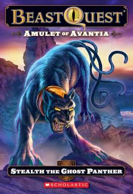 Book cover for Amulet of Avantia: Stealth the Ghost Panther