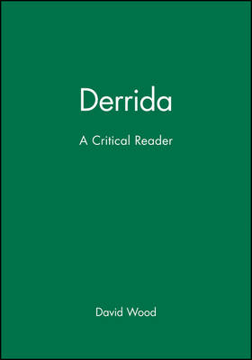 Book cover for Derrida