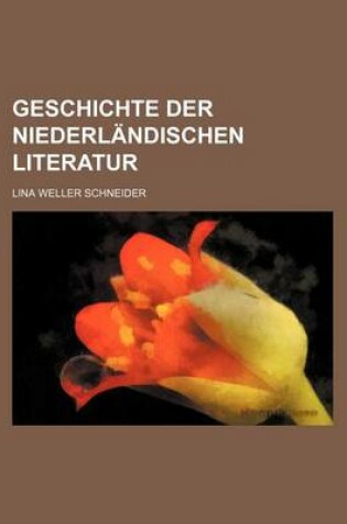 Cover of Geschichte Der Niederlandischen Literatur (1)