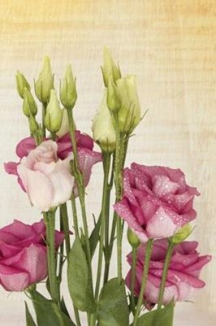 Cover of Vintage Pink Lisianthus Floral Journal