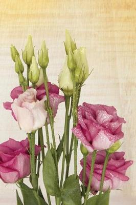 Book cover for Vintage Pink Lisianthus Floral Journal