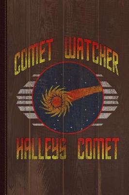 Book cover for Comet Watcher Vintage Journal Notebook