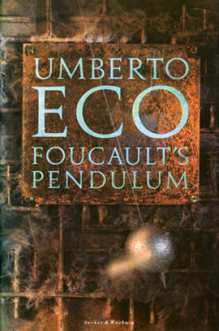 Cover of Foucault's Pendulum