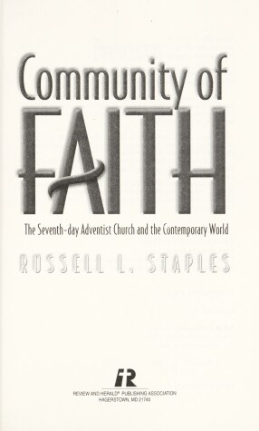 Book cover for Community of Faith