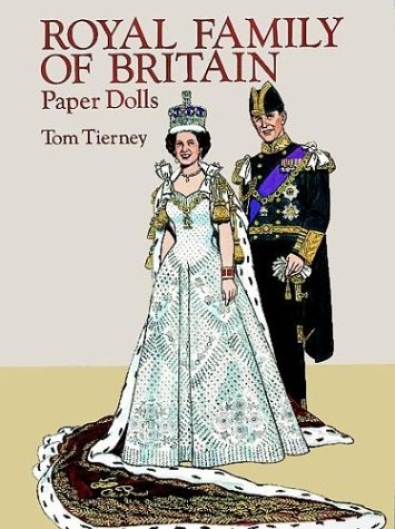 Book cover for Royal Family of Britain Paper Dolls