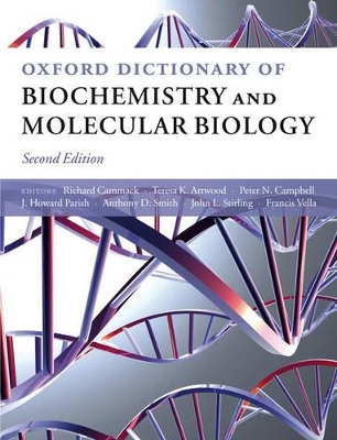 Book cover for Oxford Dictionary of Biochemistry and Molecular Biology