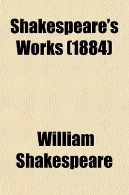 Book cover for Shakespeare's Works Volume 20