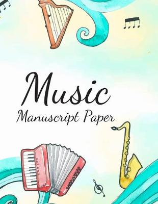 Cover of music notebook lined