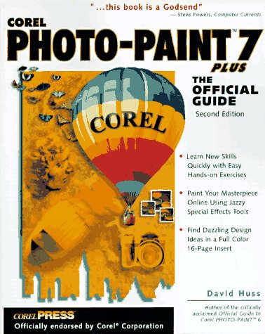 Book cover for Corel Photo Paint 7 - the Official Guide