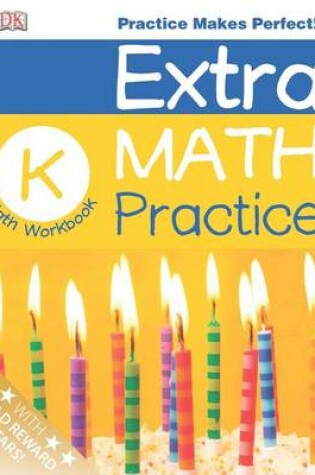 Cover of Extra Math Practice, Kindergarten Math Workbook