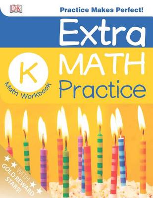 Cover of Extra Math Practice, Kindergarten Math Workbook