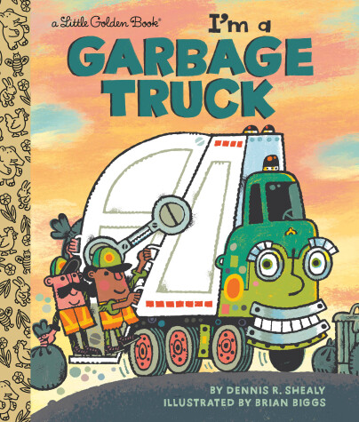 Book cover for I'm a Garbage Truck