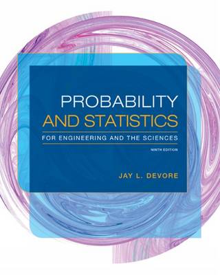 Book cover for The Probability and Statistics for Engineering and the Sciences