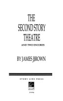 Book cover for Second Story Theatre & Two Encores