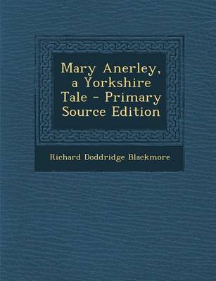 Book cover for Mary Anerley, a Yorkshire Tale