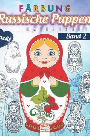 Cover of Russische Puppen farben 2 - Matrjoschka - Nacht