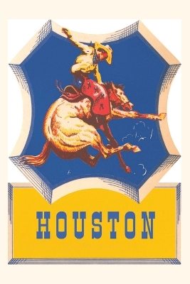 Cover of Vintage Journal Bucking Bronco, Houston