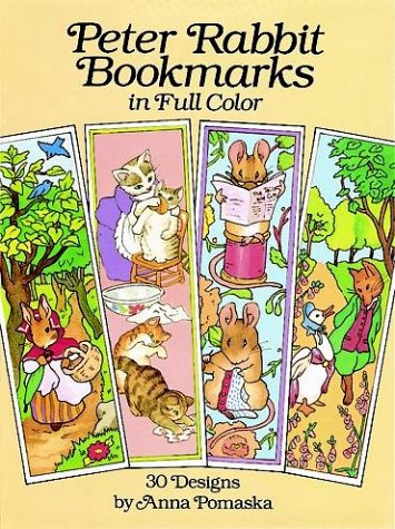 Book cover for Peter Rabbit Bookmarks in Full Colour