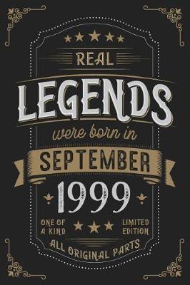 Book cover for Real Legends were born in September 1999