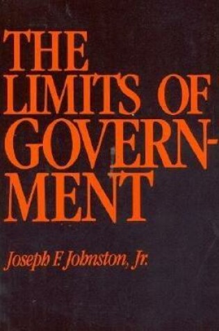 Cover of The Limits of Government