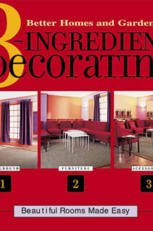 Cover of 3 Ingredient Decorating
