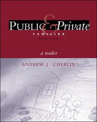 Book cover for Public and Private Families:  A Reader