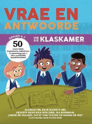 Book cover for Vrae en antwoorde vir die klaskamer Graad 4-7