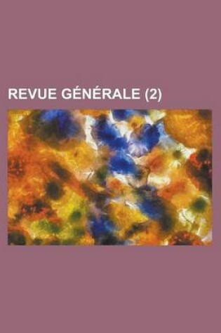 Cover of Revue Generale (2)