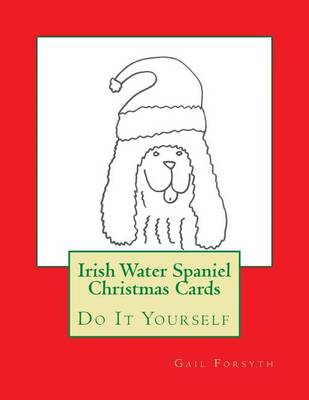 Book cover for Irish Water Spaniel Christmas Cards