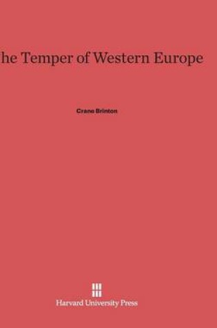 Cover of The Temper of Western Europe