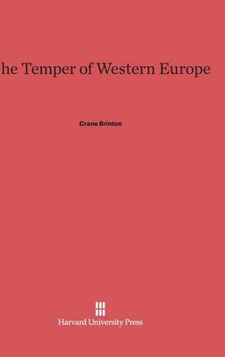 Book cover for The Temper of Western Europe