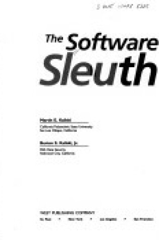 Cover of The Software Sleuth
