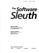 Book cover for The Software Sleuth