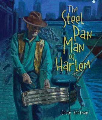 Book cover for The Steel Pan Man of Harlem