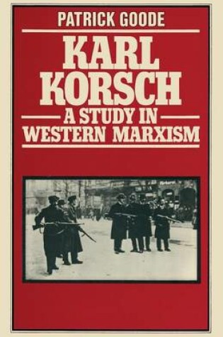 Cover of Karl Korsch