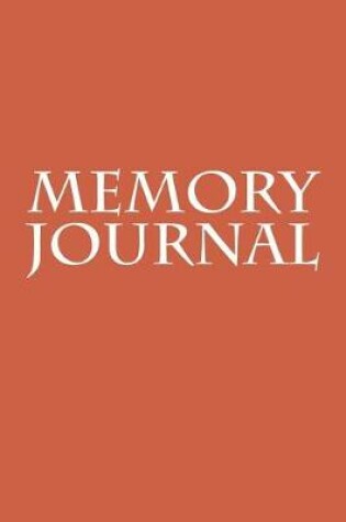 Cover of Memory Journal