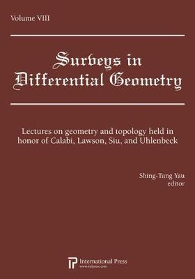 Book cover for Surveys in Differential Geometry Papers