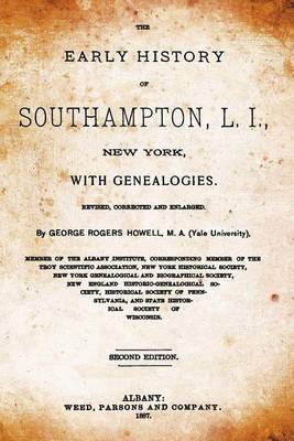 Book cover for The Early History of Southampton, L.I., New York