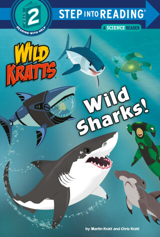 Cover of Wild Sharks! (Wild Kratts)