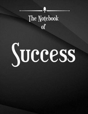 Book cover for The Notebook of success.