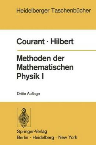 Cover of Courant, R. Hilbert, D. Methoden Der Mathematischen Physik 1 3