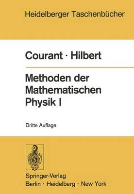 Book cover for Courant, R. Hilbert, D. Methoden Der Mathematischen Physik 1 3