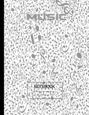 Book cover for music notebook