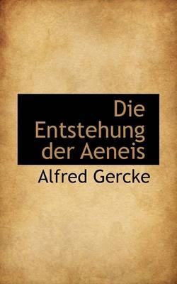 Book cover for Die Entstehung Der Aeneis