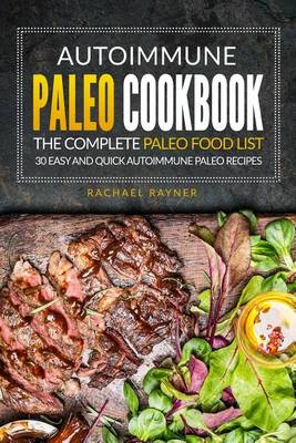 Book cover for Autoimmune Paleo Cookbook - The Complete Paleo Food List