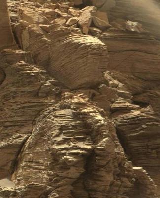 Cover of Mars Planet Rock Formation Science School Composition Book 130 Pages