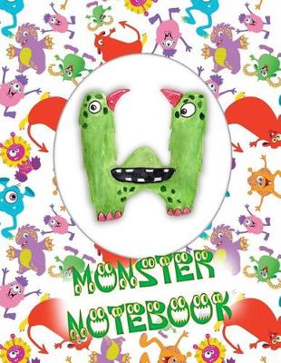 Book cover for W Monster Notebook